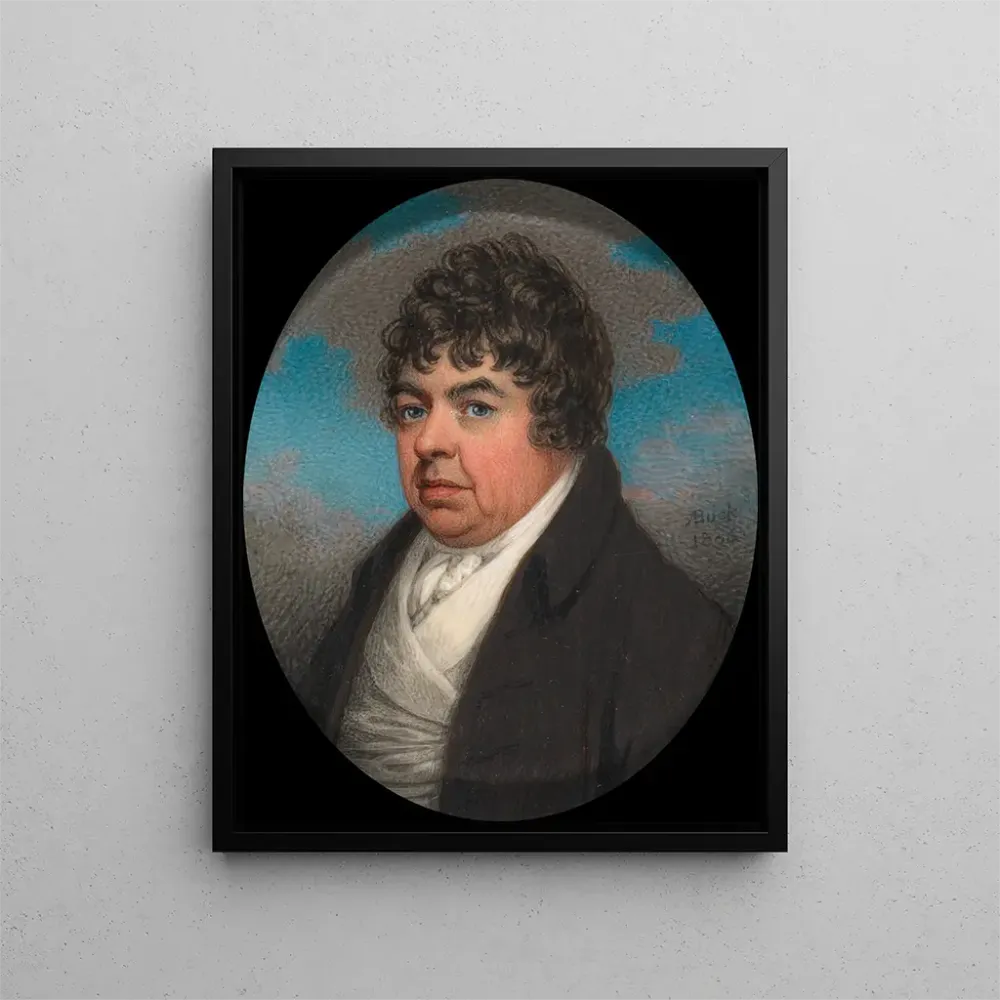 Maalaus Portrait gentleman - Adam Buck | Taidetuloste
