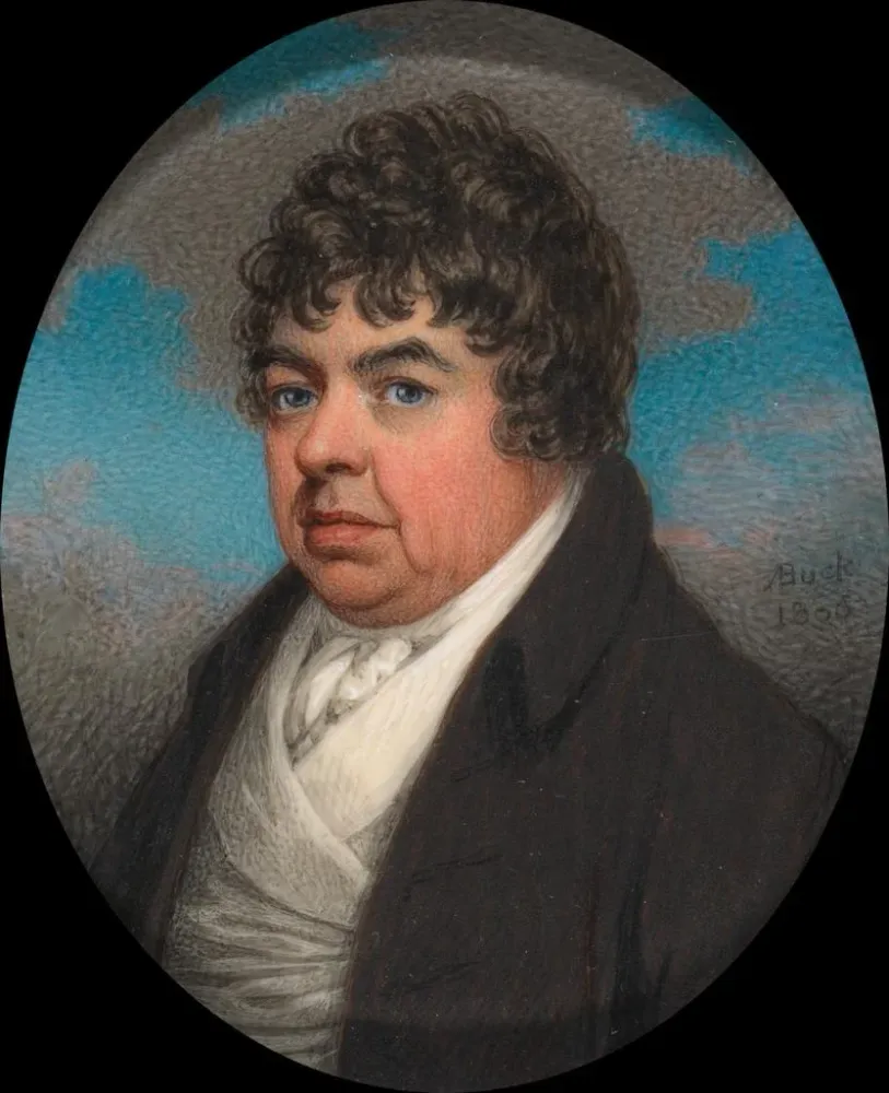 Maalaus Portrait gentleman - Adam Buck | Taidetuloste