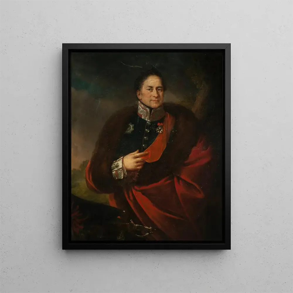 Maalaus Portrait du général Stanisław Aleksander Maachowski - Anonyme | Taidetuloste