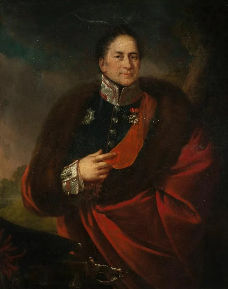 Maalaus Portrait du général Stanisław Aleksander Maachowski - Anonyme | Taidetuloste