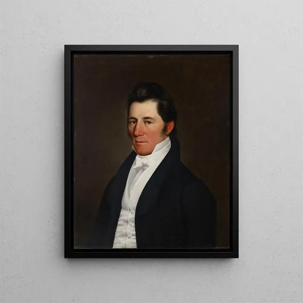 Maalaus Portrait du Dr John H. Sanders - Alexander Bradford | Taidetuloste