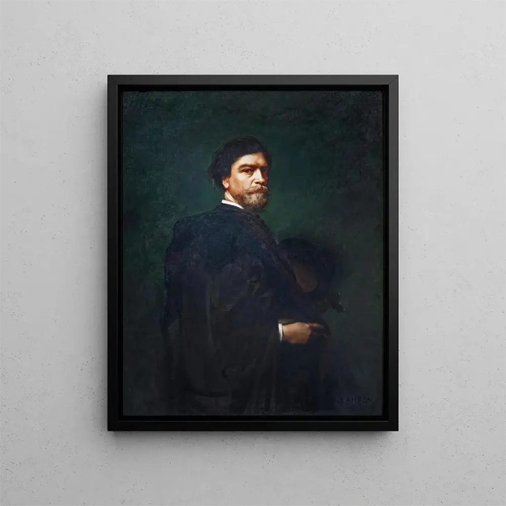 Maalaus Portrait l'artiste - Armand Cambon | Taidetuloste