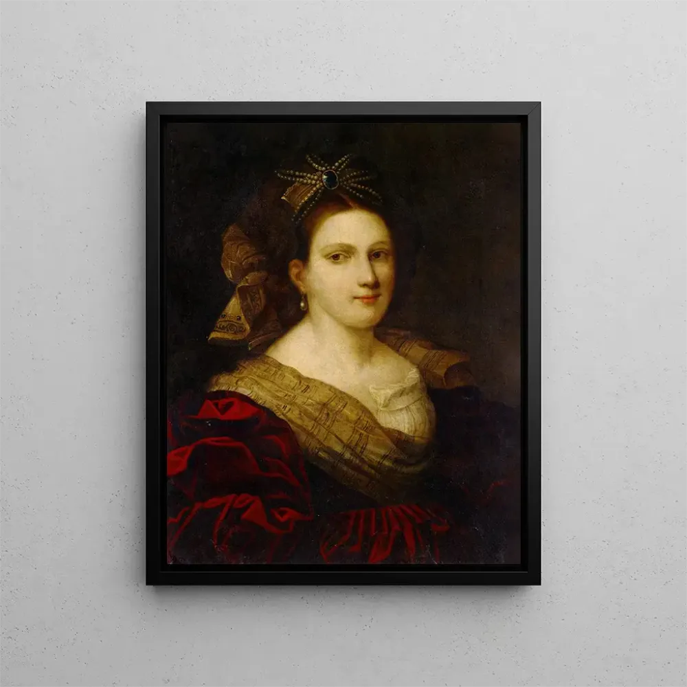 Maalaus Portrait de Laura dei Dianti - Anonyme | Taidetuloste