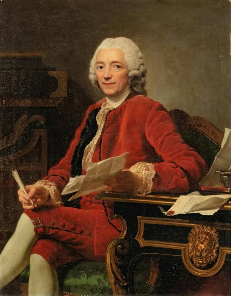 Maalaus Portrait Louis de Conzié - Alexander Roslin | Taidetuloste