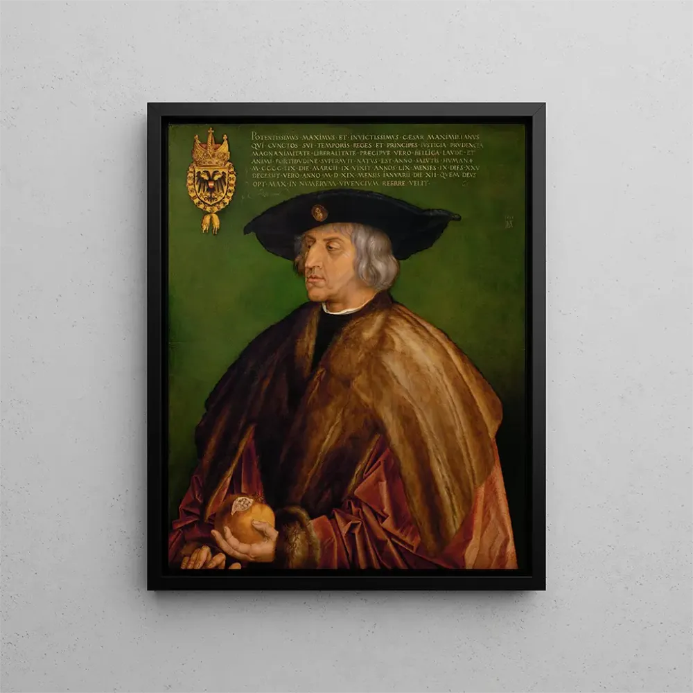 Maalaus Portrait de Maximilien Ier - Albrecht Dürer | Taidetuloste