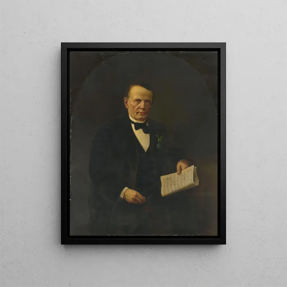 Maalaus Portrait de Michael Welte - Alexander Dilger | Taidetuloste