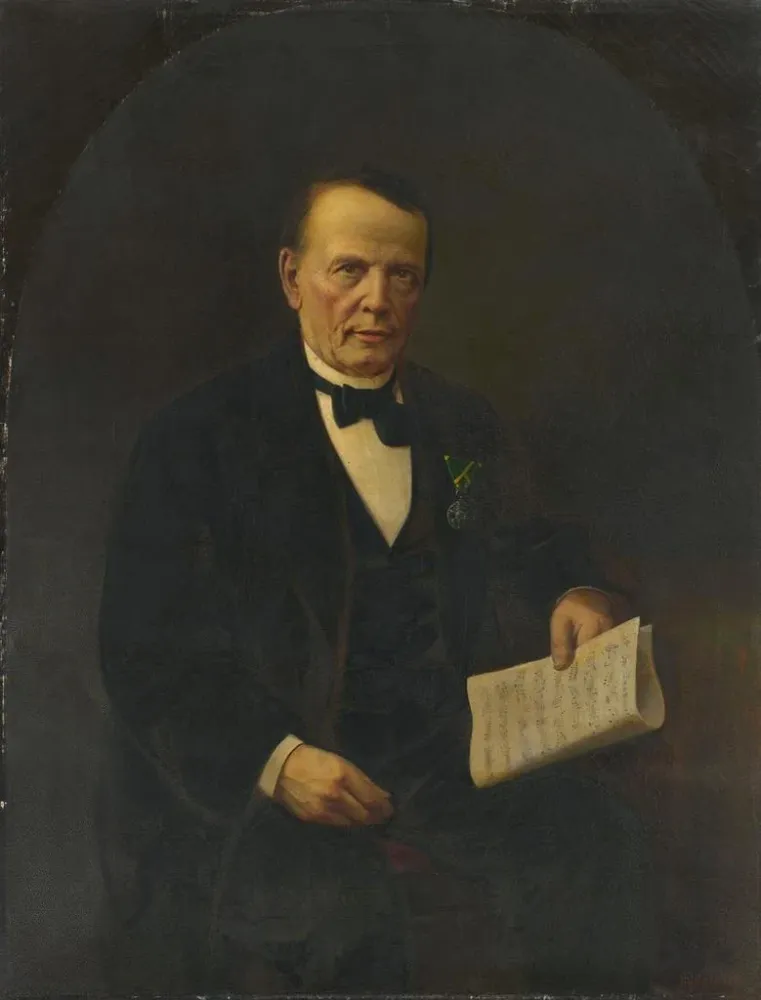 Maalaus Portrait de Michael Welte - Alexander Dilger | Taidetuloste