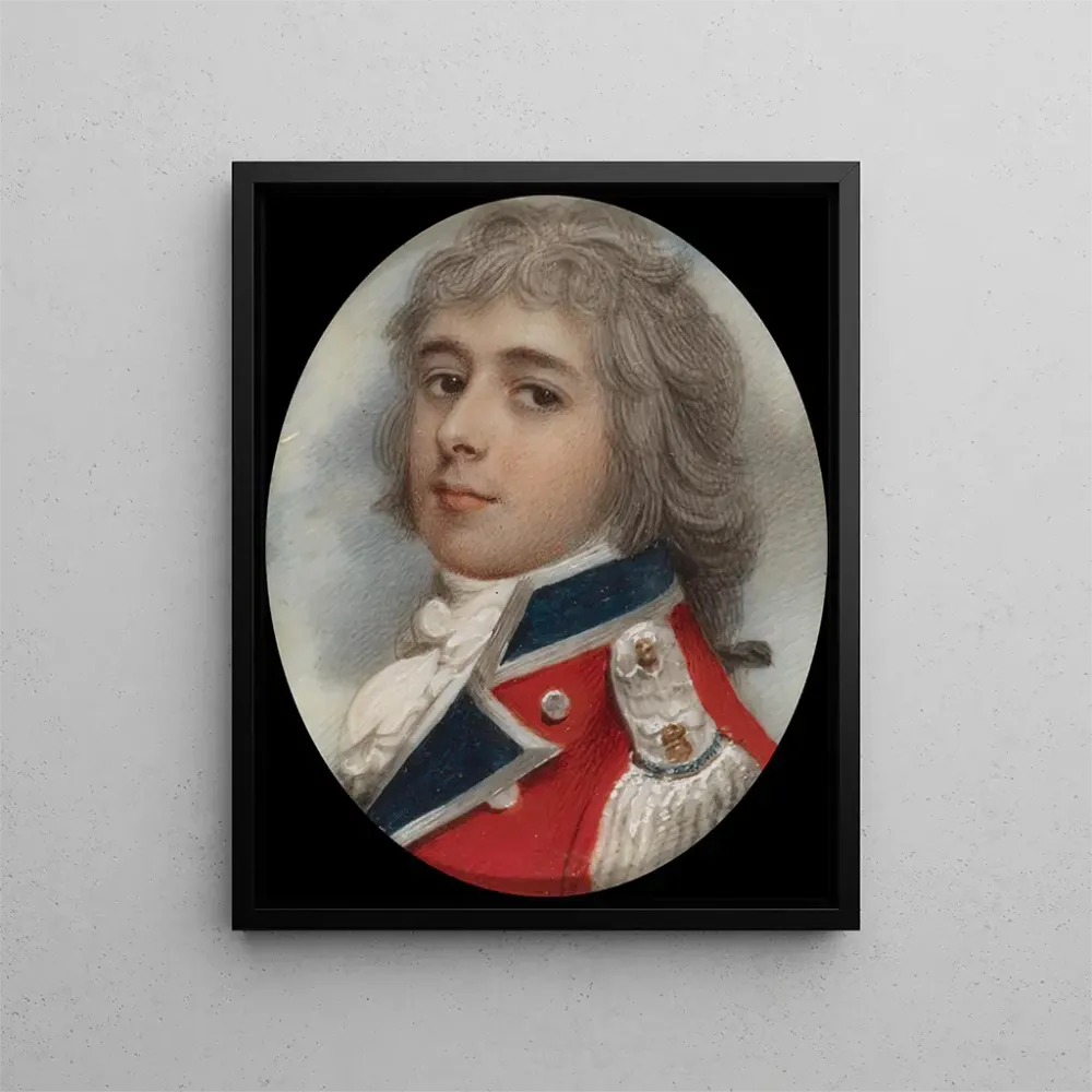 Maalaus Portrait navy officer - Andrew Plimer | Taidetuloste