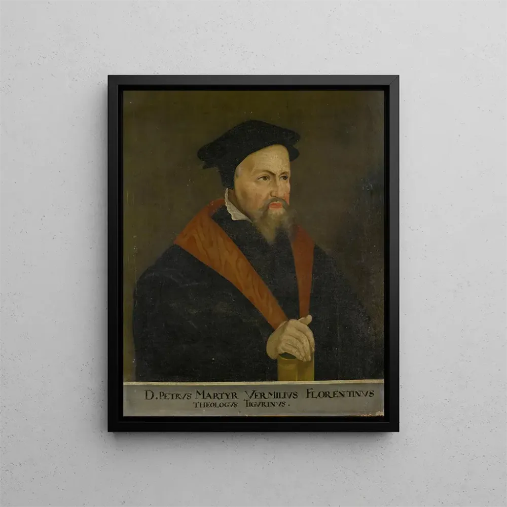 Maalaus Portrait de Petrus Martyr Vermigli - Anonyme | Taidetuloste