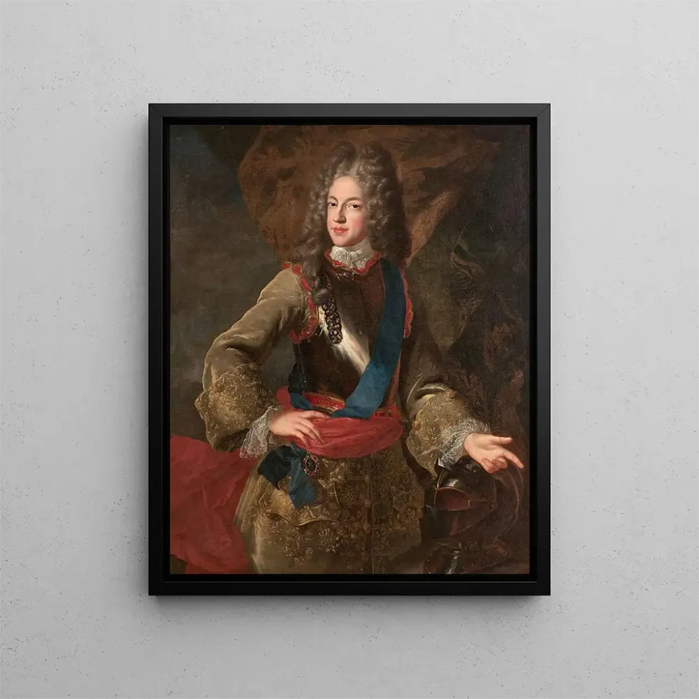 Maalaus Portrait du prince Jacques François Edward Stuart - Alexis Simon Belle | Taidetuloste