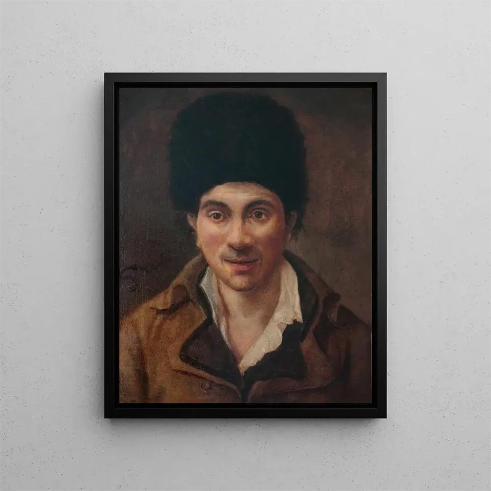 Maalaus Portrait présumé du Cordonnier Simon - Antoine-Jean Gros | Taidetuloste