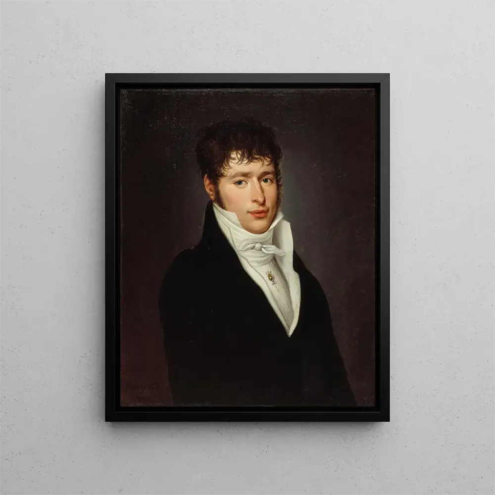 Maalaus Portrait présumé de Jean Elleviou - Désiré Adélaïde Charles Maignen de Sainte - Marie | Taidetuloste