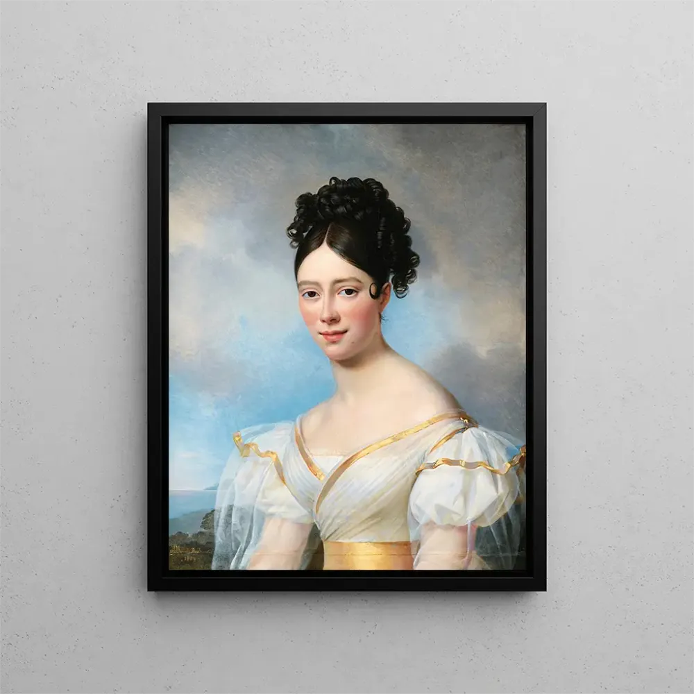 Maalaus Portrait présumé de Maria Malibran - Alexandre-Jean Dubois-Drahonet | Taidetuloste