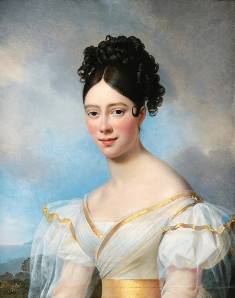 Maalaus Portrait présumé de Maria Malibran - Alexandre-Jean Dubois-Drahonet | Taidetuloste