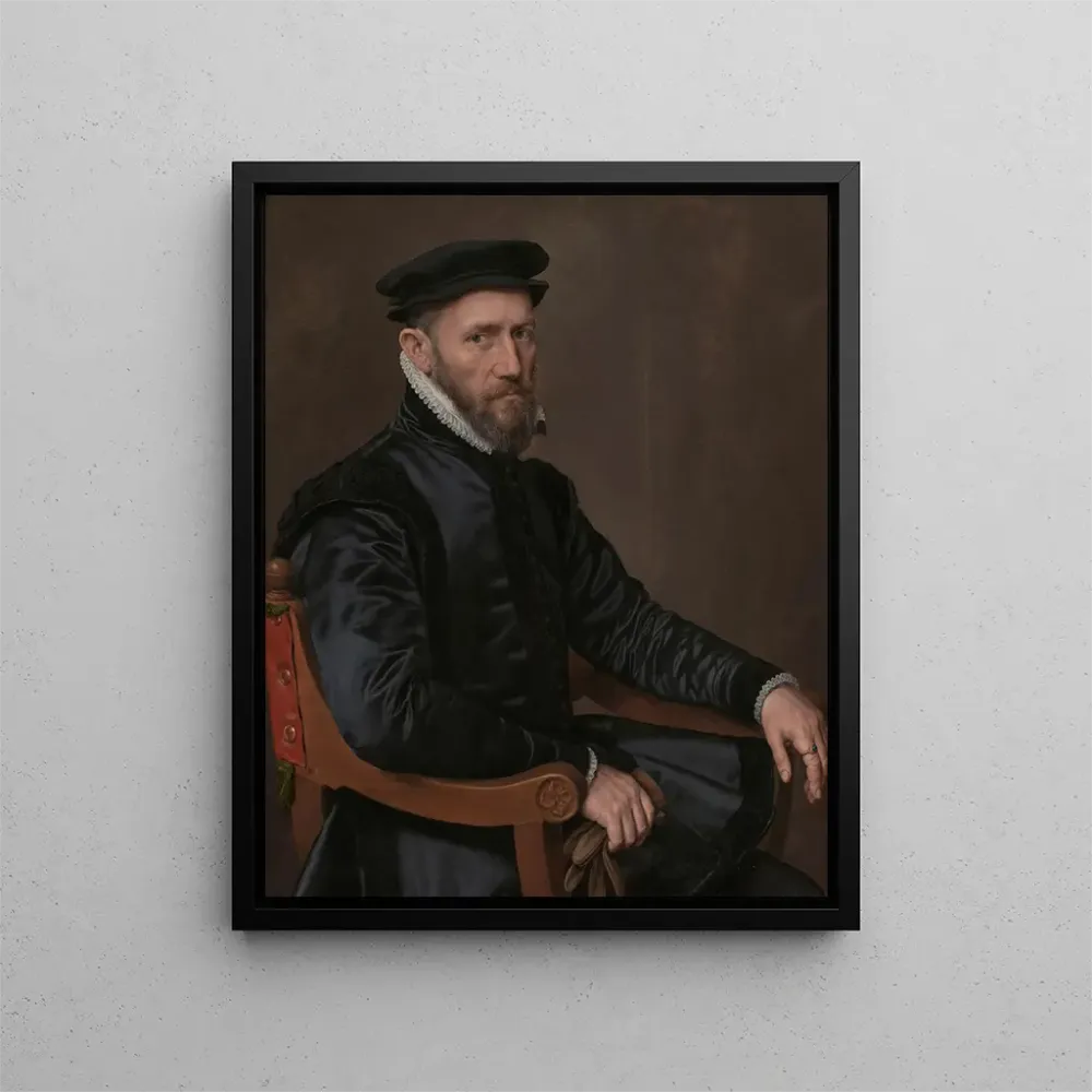 Maalaus Portrait de Sir Thomas Gresham - Antonis Mor | Taidetuloste