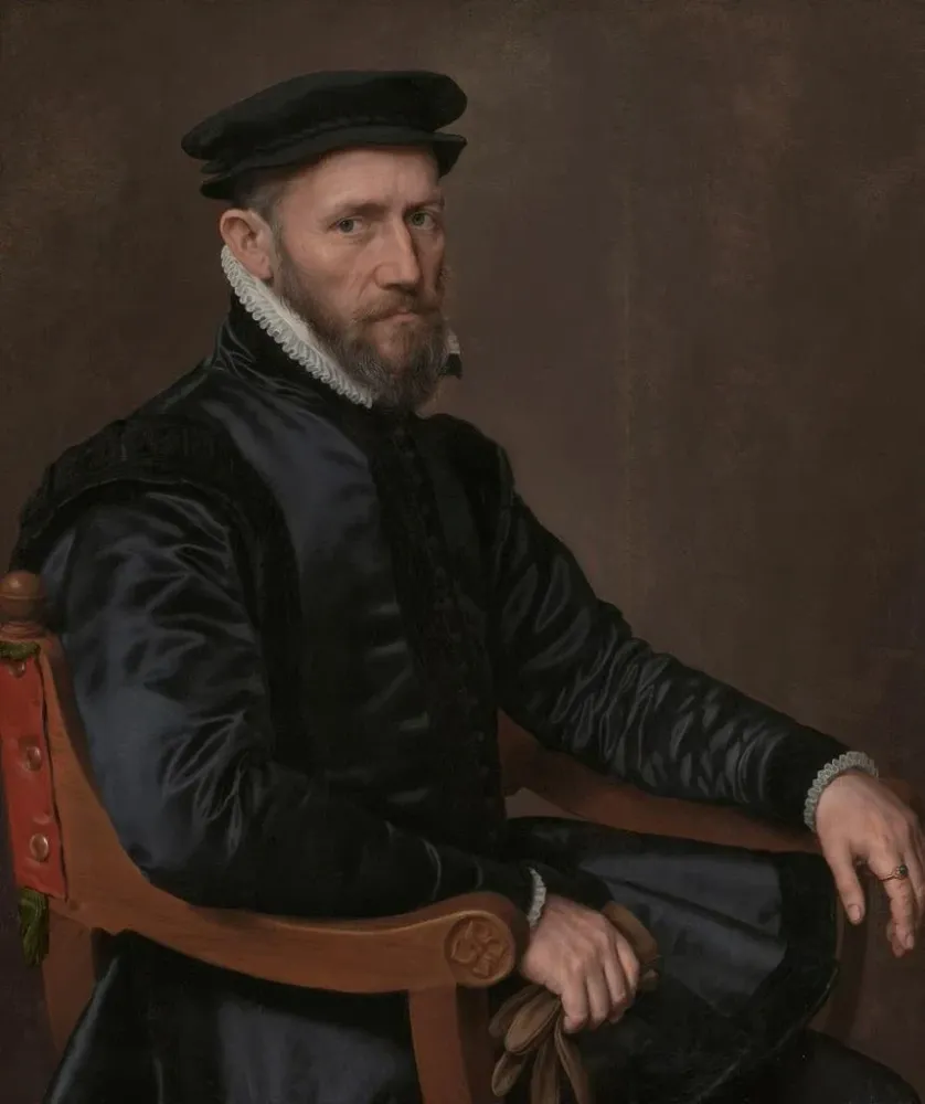 Maalaus Portrait de Sir Thomas Gresham - Antonis Mor | Taidetuloste