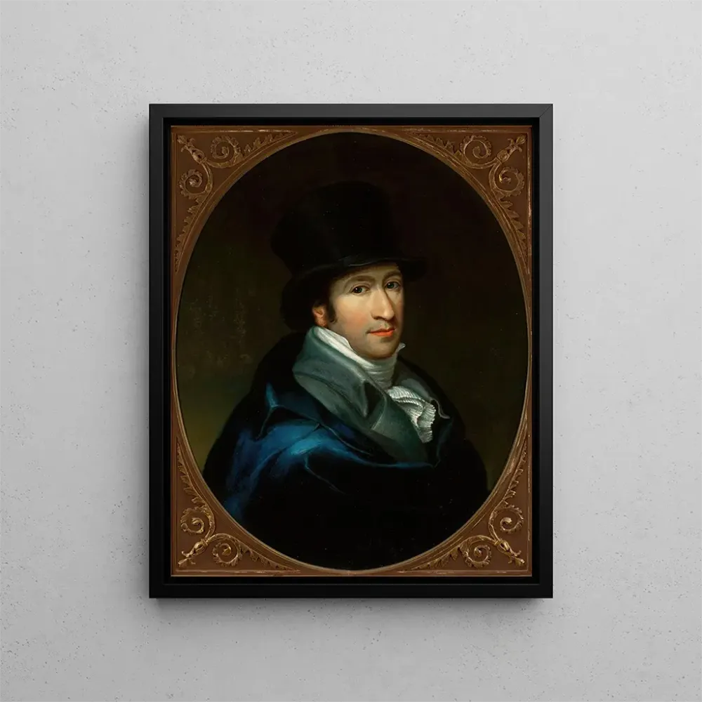 Maalaus Portrait de Wiktor Ossoliski - Alojzy Reichan | Taidetuloste