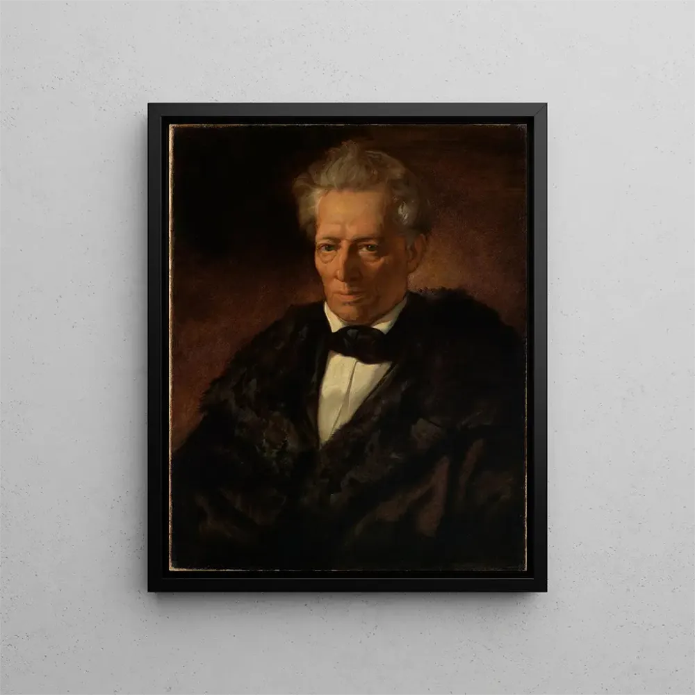Maalaus Professor Karl Theodor Welckerin muotokuva - Anselm Feuerbach | Taidetuloste