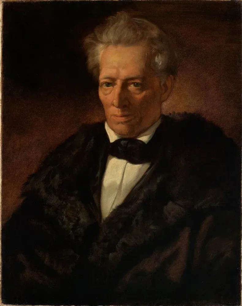 Maalaus Professor Karl Theodor Welckerin muotokuva - Anselm Feuerbach | Taidetuloste