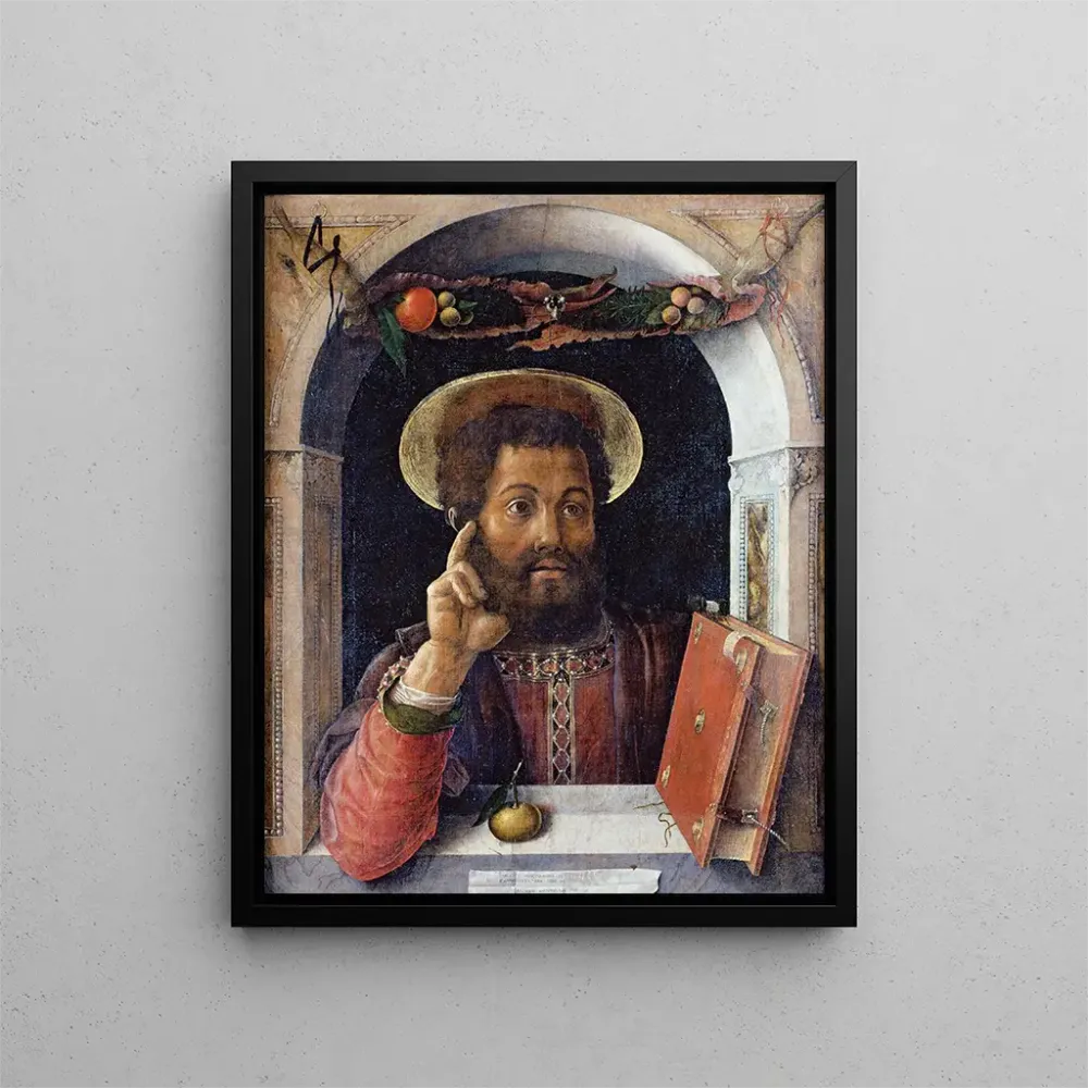 Maalaus Pyhä Marc Evankelista - Andrea Mantegna | Taidetuloste