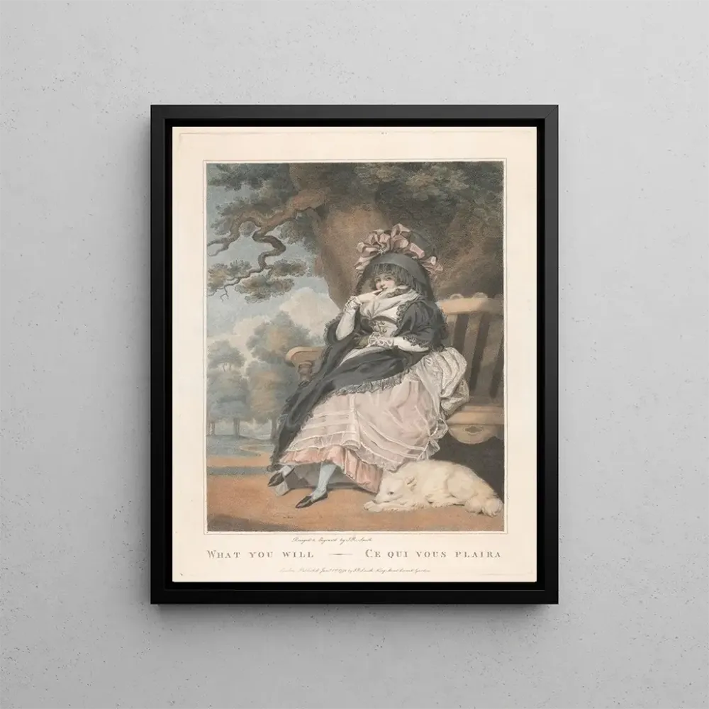 Maalaus Ce qui vous plaira - John Raphael Smith | Taidetuloste