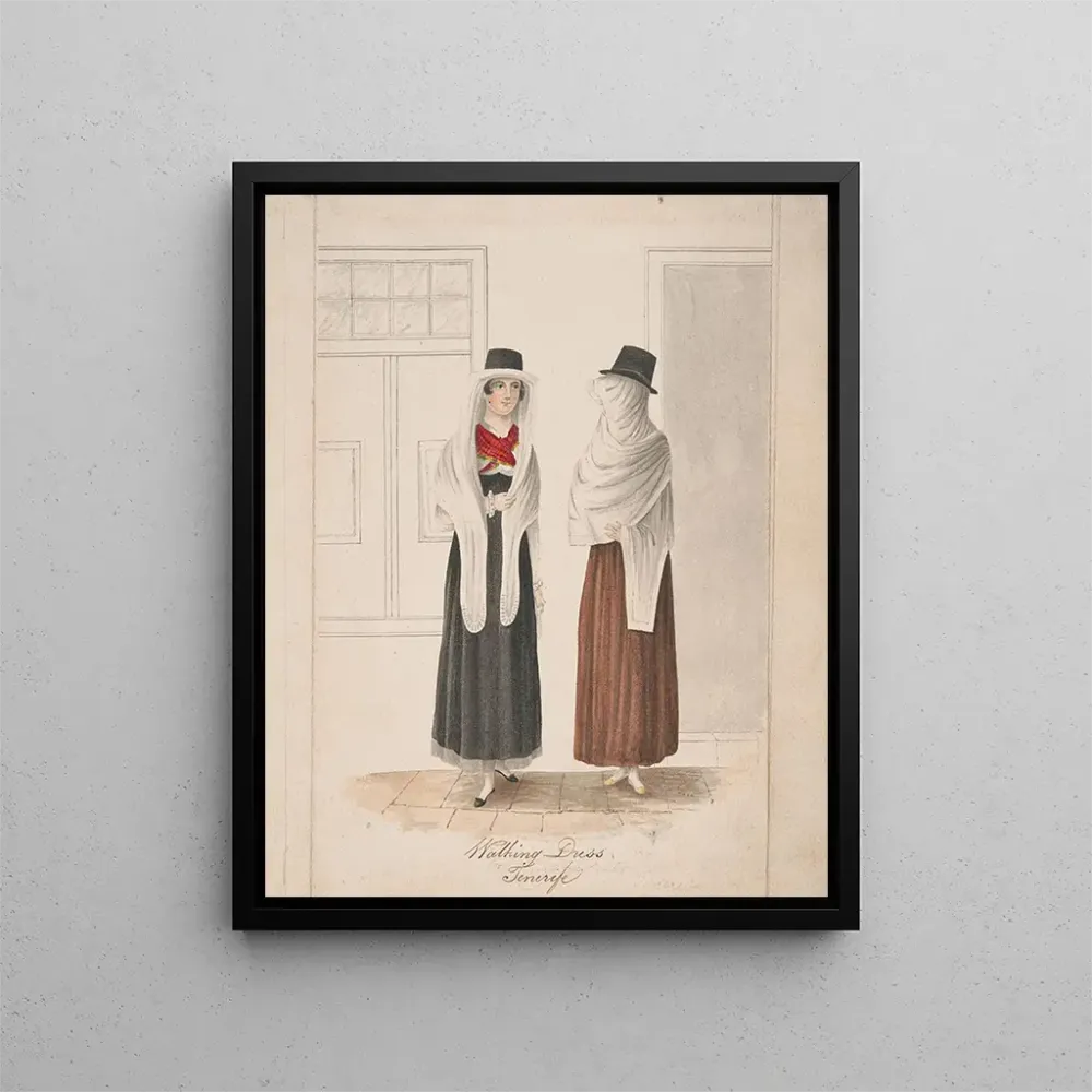 Maalaus Robe de marche Tenerife - Alfred Diston | Taidetuloste