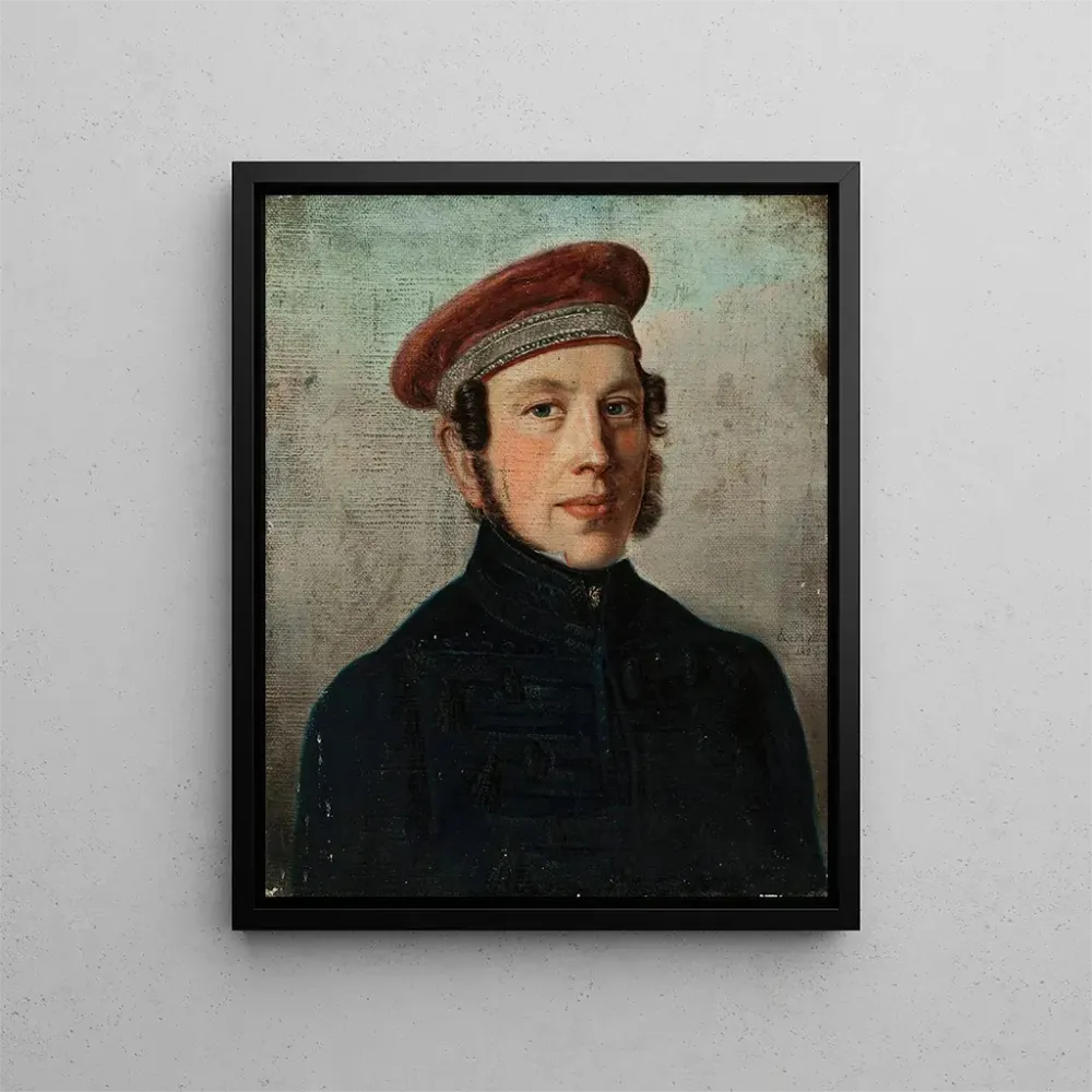 Maalaus Romain Czartoryski prinssin muotokuva - Anton Clemens Albrecht Evers | Taidetuloste