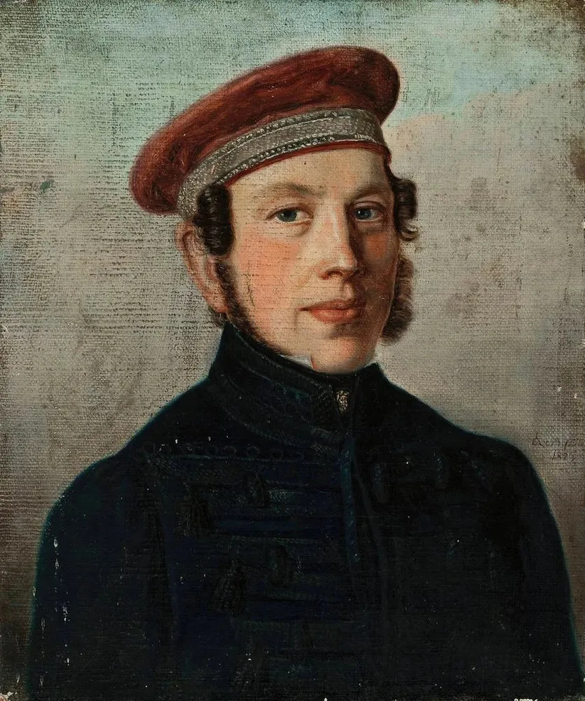 Maalaus Romain Czartoryski prinssin muotokuva - Anton Clemens Albrecht Evers | Taidetuloste