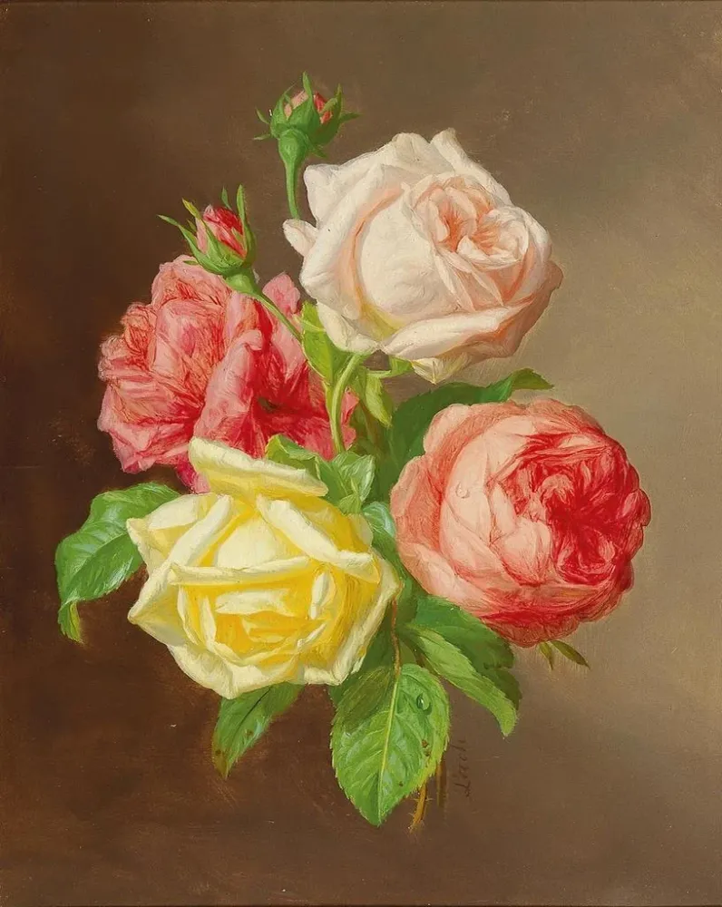 Maalaus Roses - Andreas Lach | Taidetuloste
