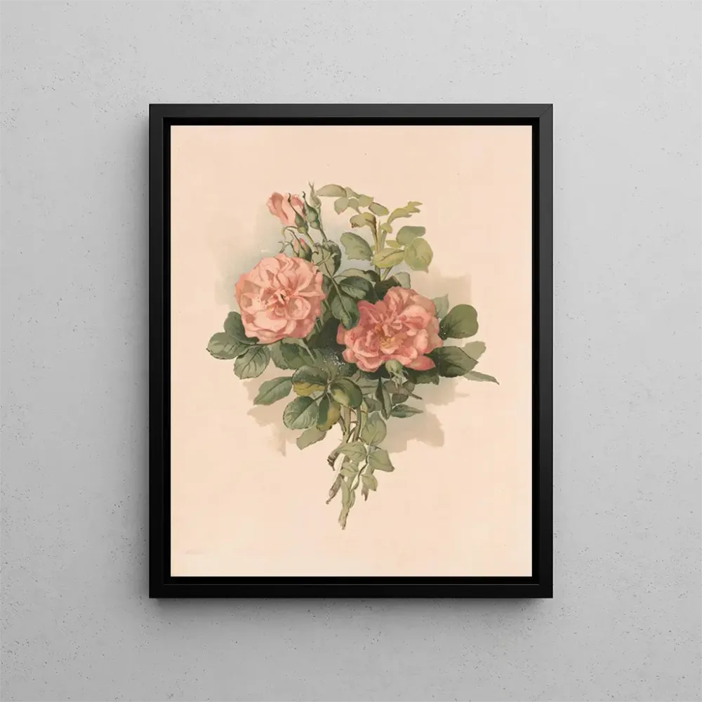 Maalaus Roses blush - Annie Nowell | Taidetuloste