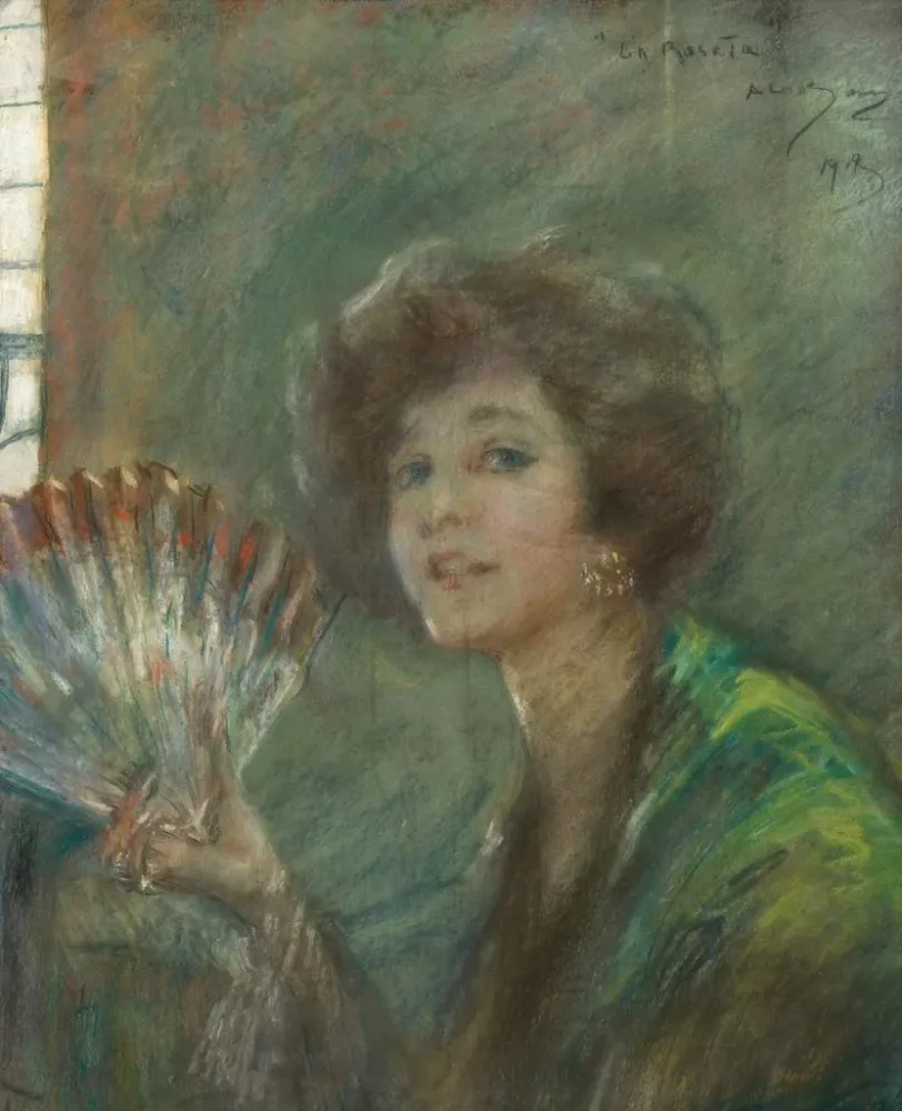 Maalaus La Rosita - Alice Pike Barney | Taidetuloste