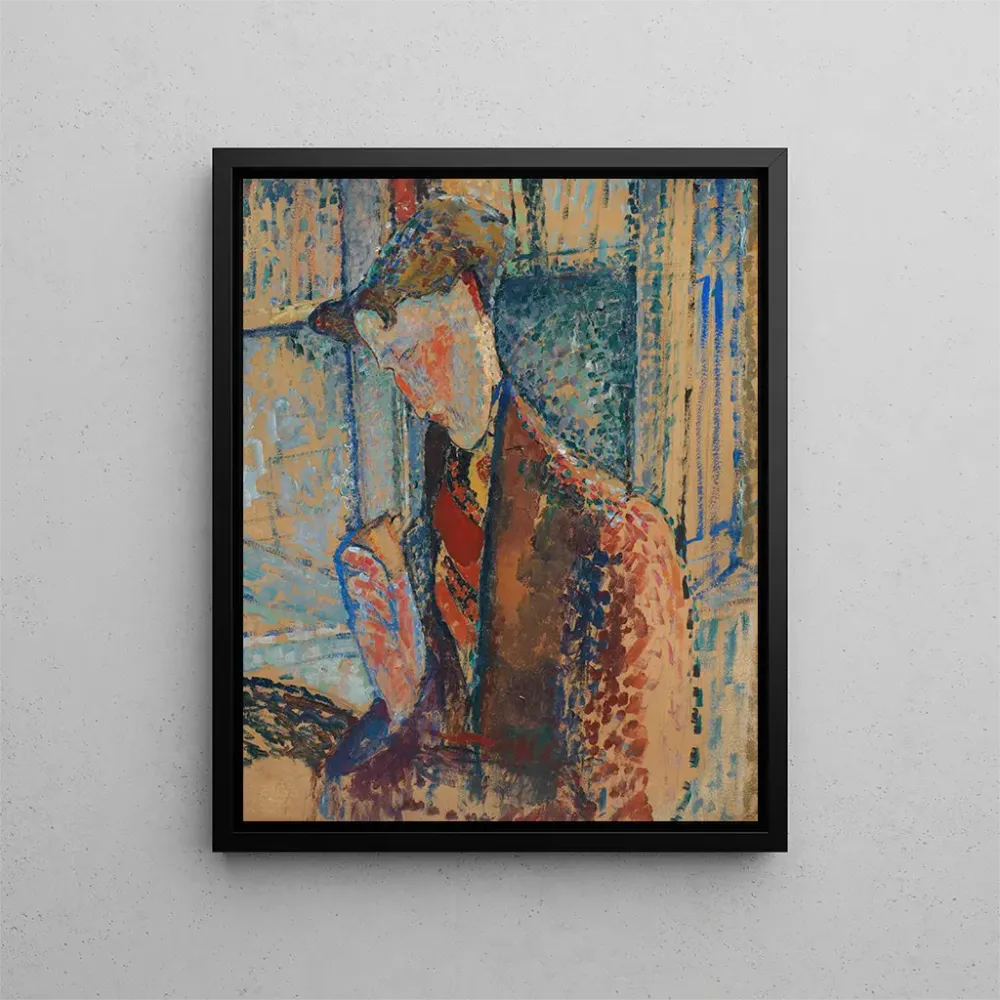 Maalaus Runoilun tutkimus Frank Burty Haviland - Amedeo Modigliani | Taidetuloste