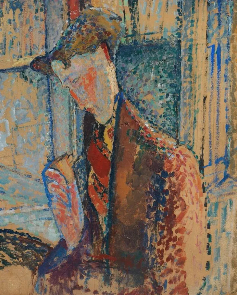 Maalaus Runoilun tutkimus Frank Burty Haviland - Amedeo Modigliani | Taidetuloste