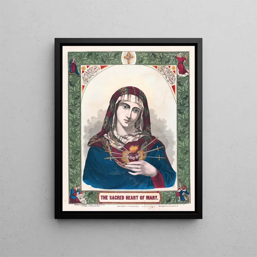Maalaus Le Sacré-Cœur de Marie - Anonyymi