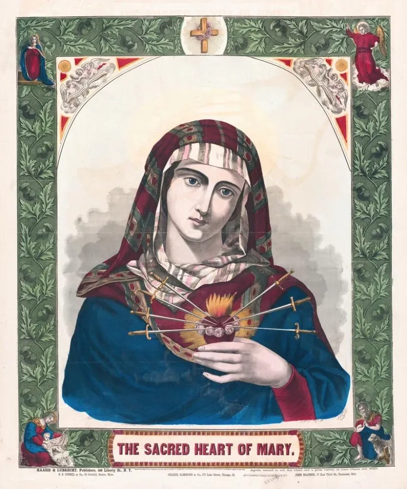 Maalaus Le Sacré-Cœur de Marie - Anonyymi