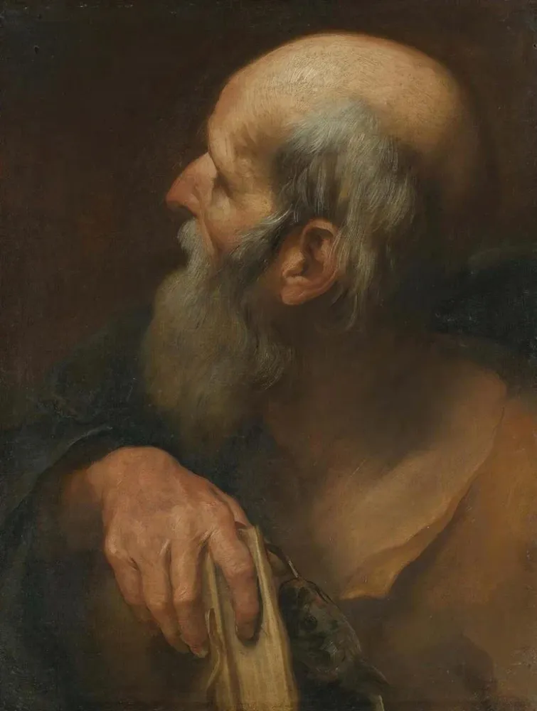 Maalaus Saint André - Andrea Sacchi | Taidetuloste