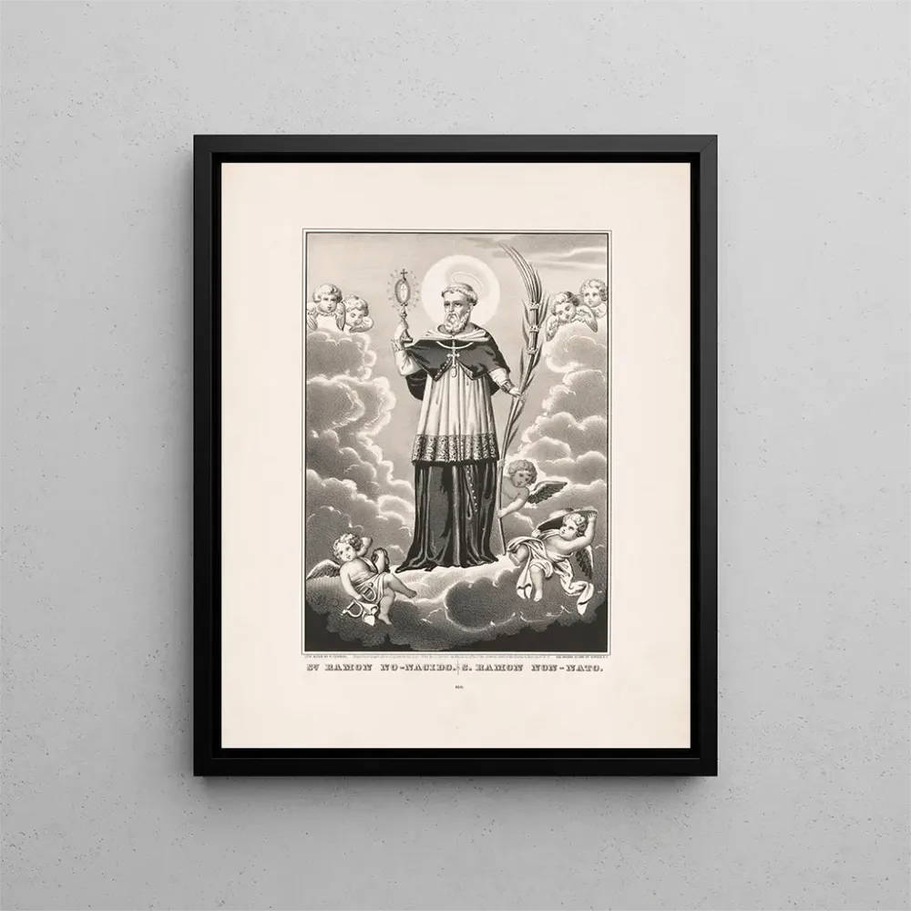 Maalaus Saint Ramon nonacido - Currier Ives | Taidetuloste