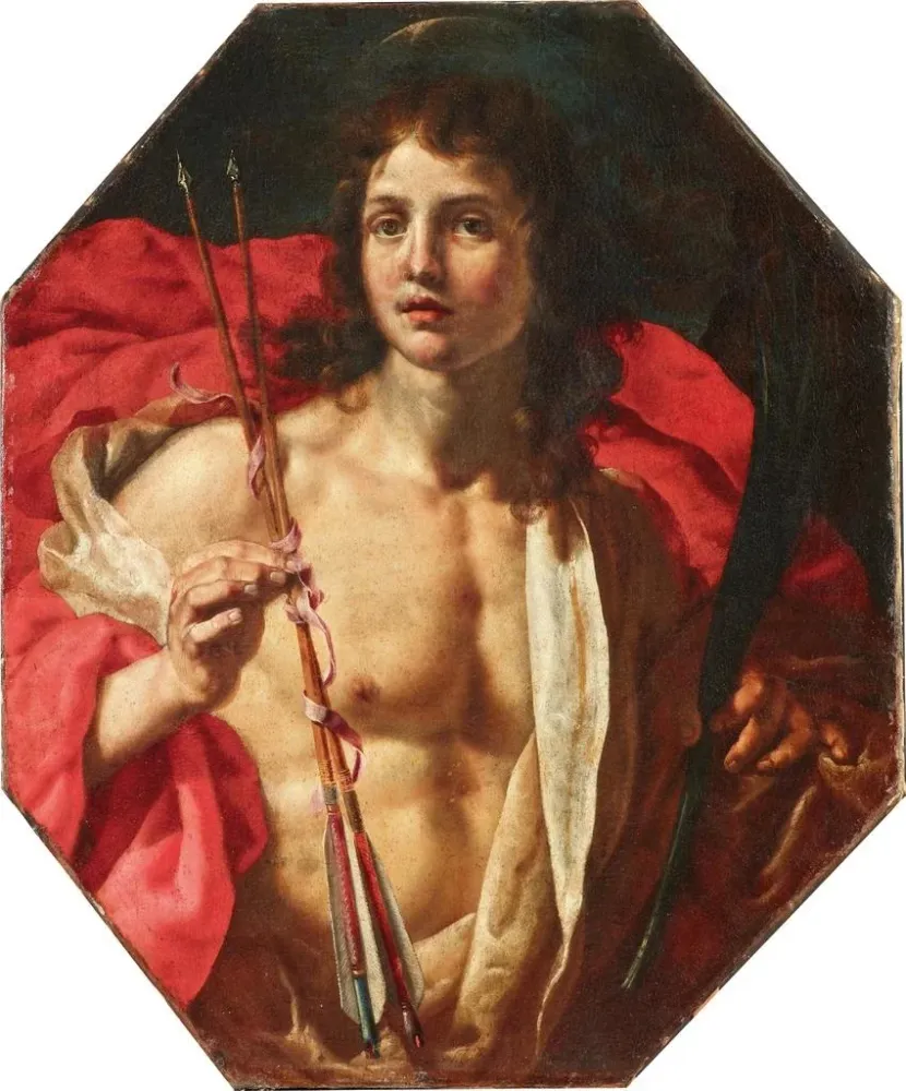 Maalaus Saint Sébastien - Alessandro Rosi | Taidetuloste