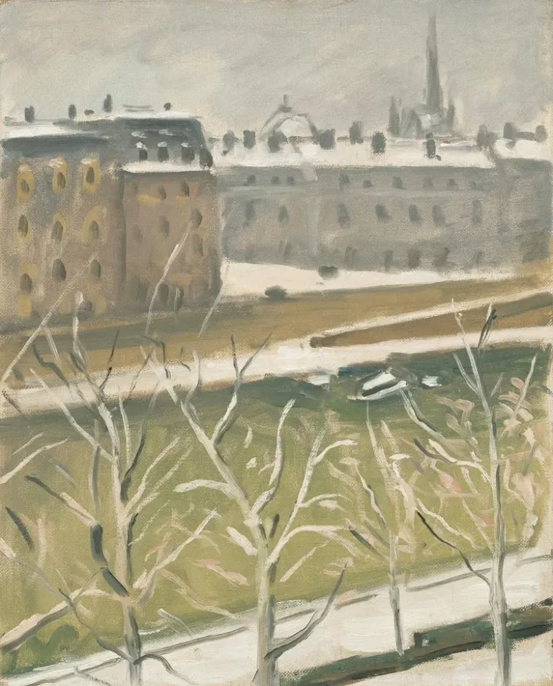 Maalaus La Sainte-Chapelle sous la neige - Albert Marquet | Taidetuloste