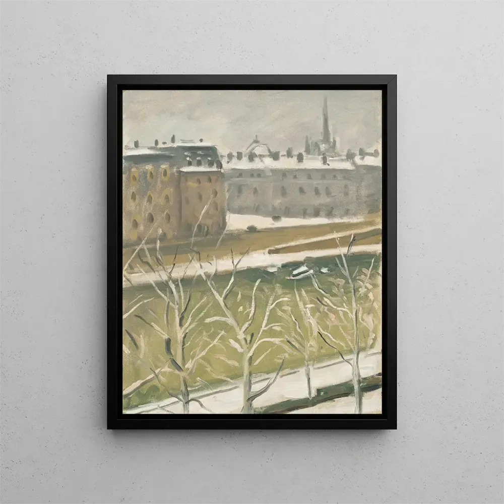 Maalaus La Sainte-Chapelle sous la neige - Albert Marquet | Taidetuloste