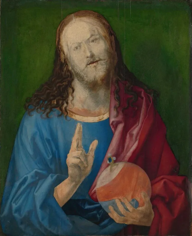 Maalaus Sauveur du monde - Albrecht Dürer | Taidetuloste