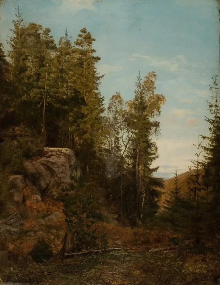 Maalaus Service forestier Bjelland Mandal - Amaldus Nielsen | Taidetuloste