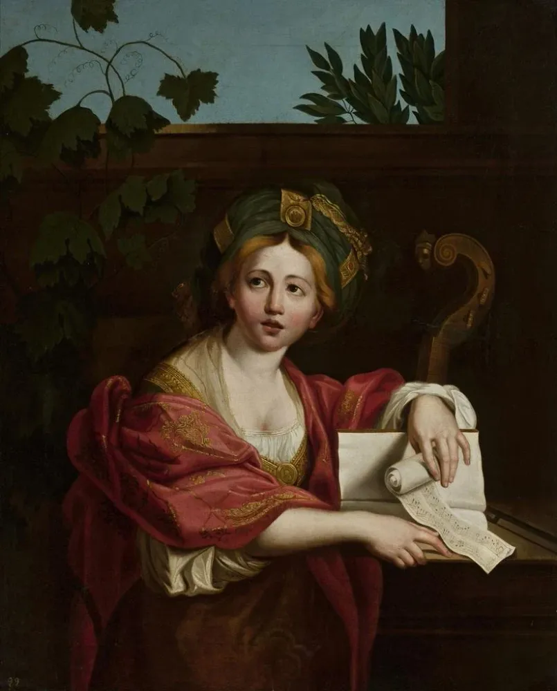 Maalaus Sibylle de Cumes - Anonyymi | Taidetuloste