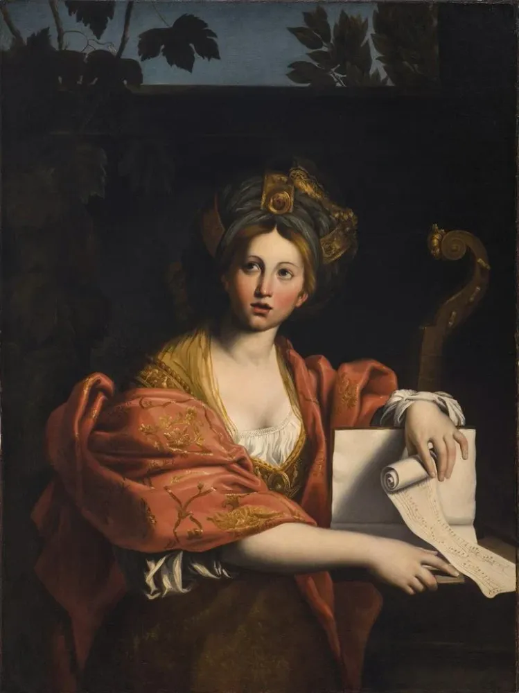 Maalaus Sibylle de Cumes Dominiquinin mukaan - Angelica Kauffman | Taidetuloste