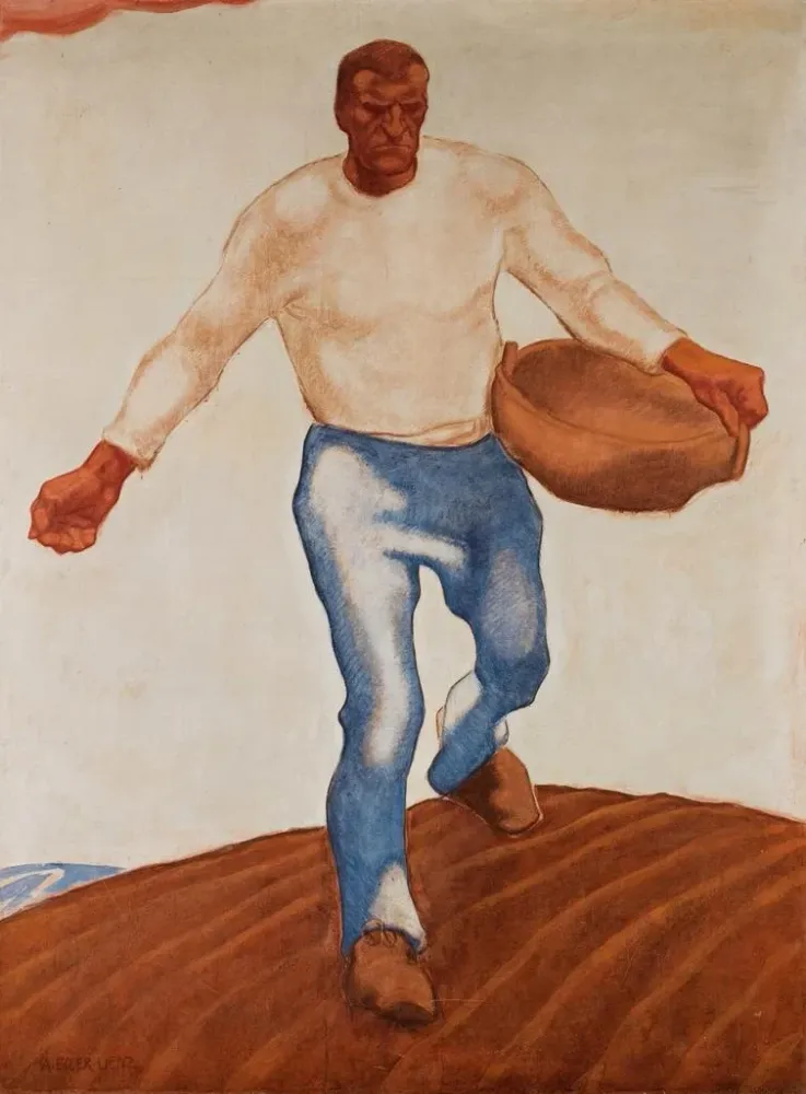 Maalaus Le Smann - Albin Egger-Lienz | Taidetuloste