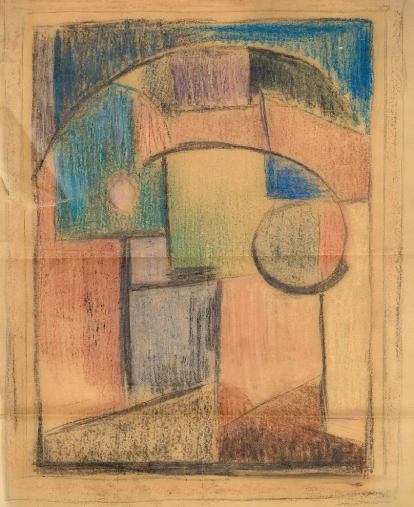 Maalaus Study Flower Vase - Albert Gleizes | Taidetuloste