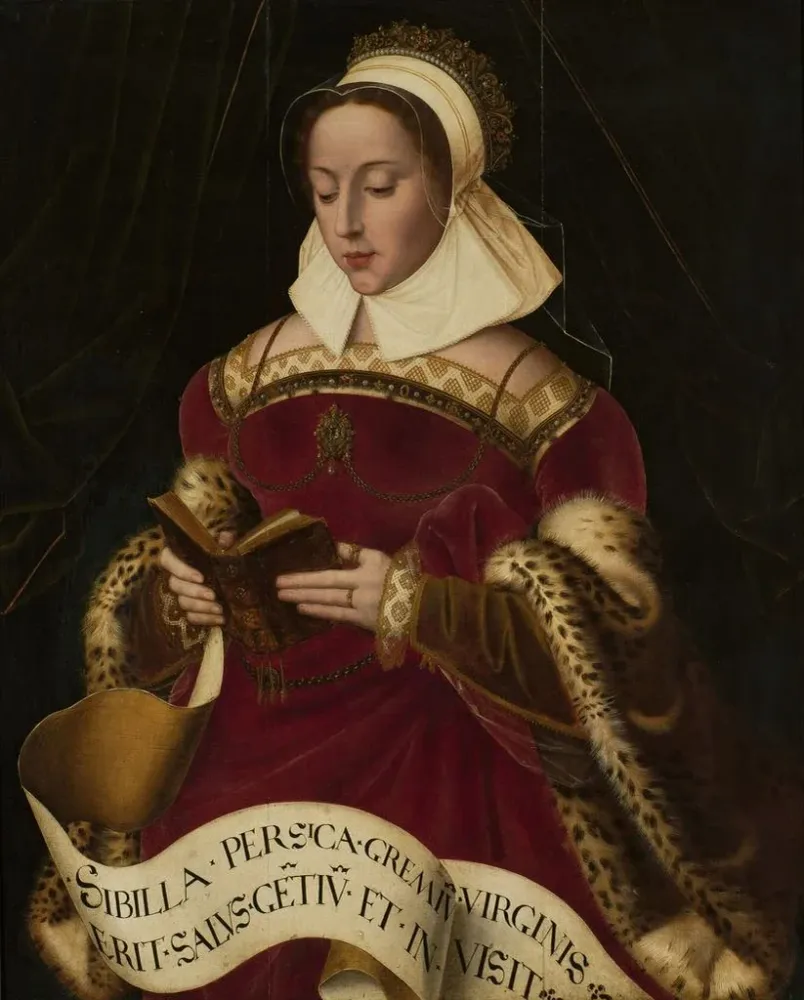 Maalaus Sybille persane - Ambrosius Benson | Taidetuloste