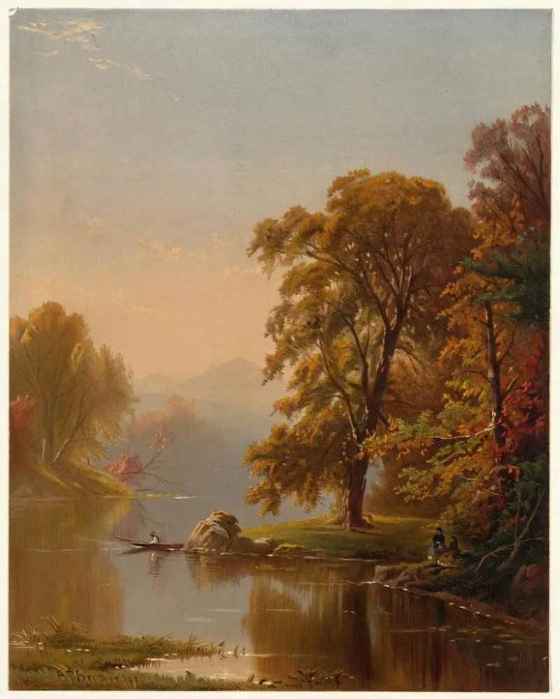 Maalaus Syksy - Alfred Thompson Bricher | Taidetuloste