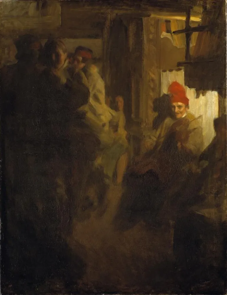 Maalaus Tanssija Gopsmorissa - Anders Zorn | Taidetuloste