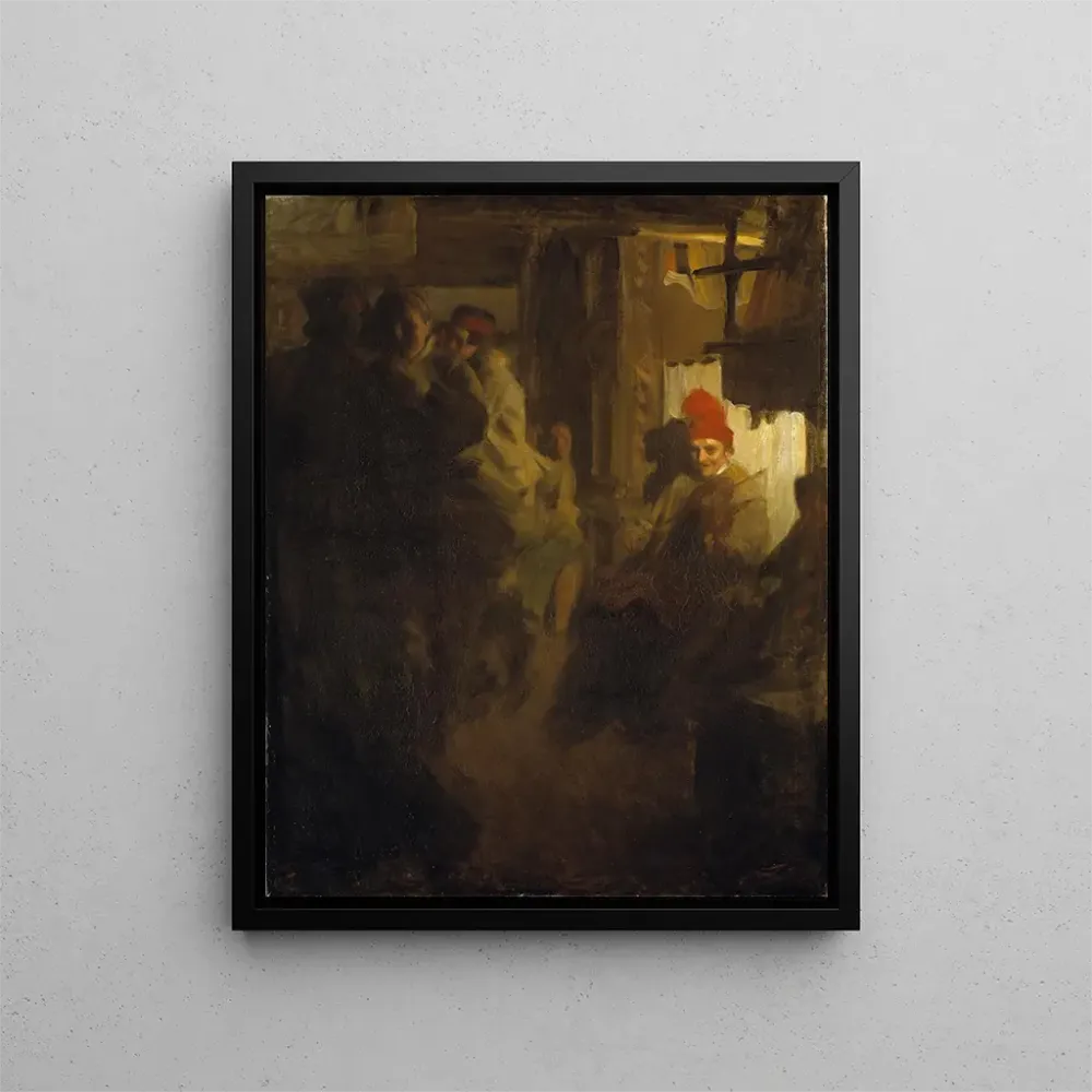 Maalaus Tanssija Gopsmorissa - Anders Zorn | Taidetuloste